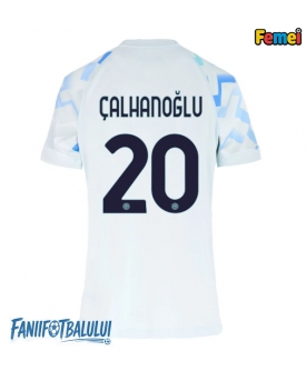 Inter Milan Hakan Calhanoglu #20 Tricou Fotbal Replică 2025-26 Femei Deplasare